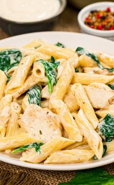 One Pot Chicken Alfredo