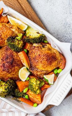 Roast Chicken with Veggies